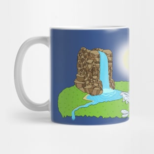 Light Fury at Waterfall Mug